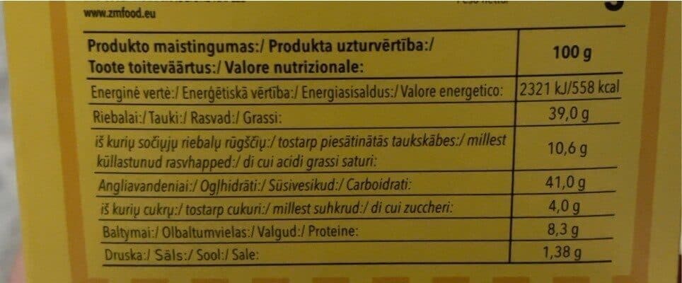 Open Food Facts Mr. check - pop corn cheese packshot
