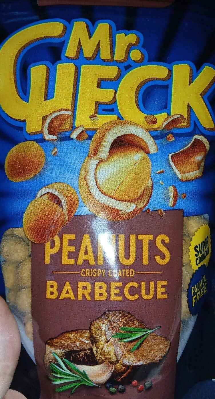 Mr. Check Peanuts Barbecue packshot