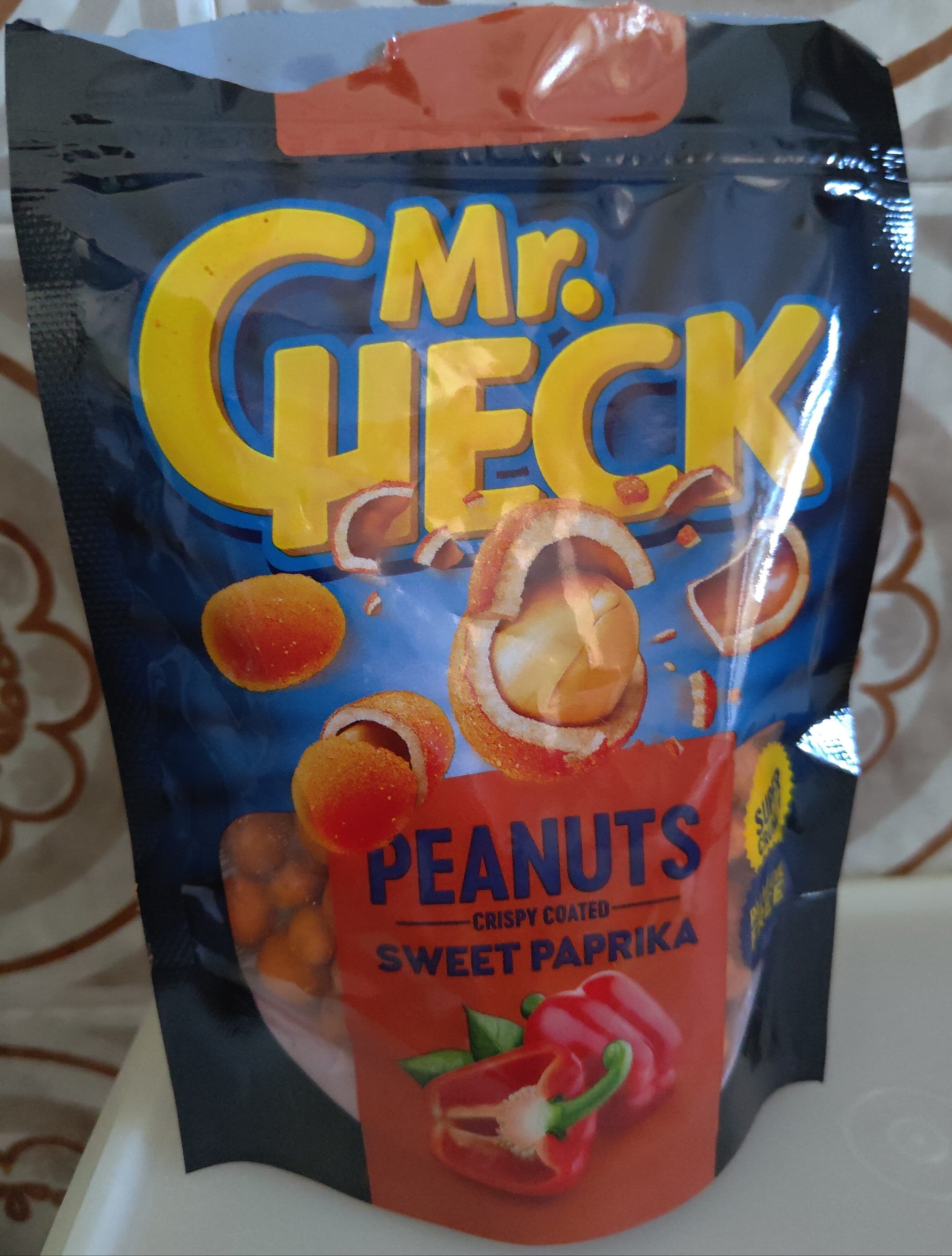 Mr. Check Peanuts Crispy Coated Sweet Paprika packshot