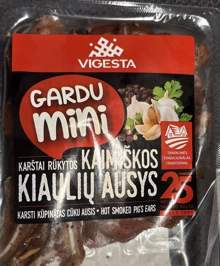 Vigesta Karsti Kūpinātas Cūku Ausis packshot