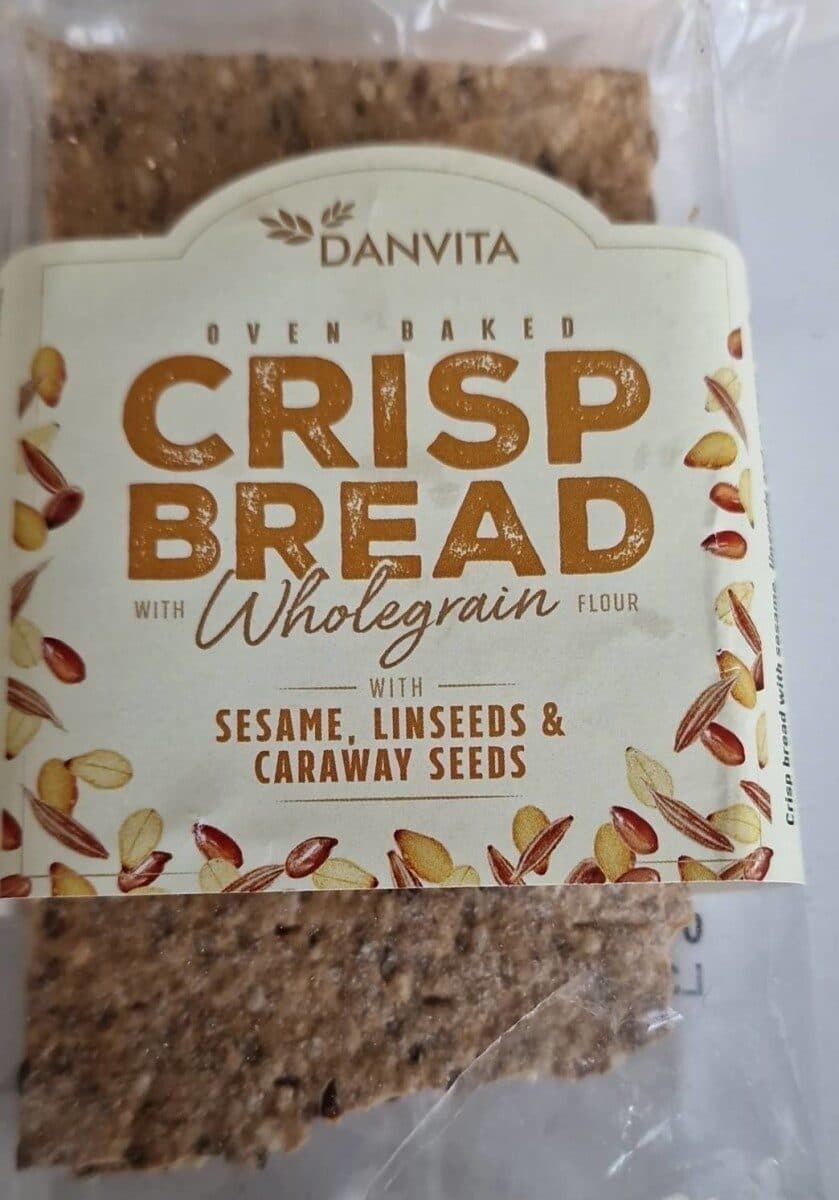 Crisp bread packshot