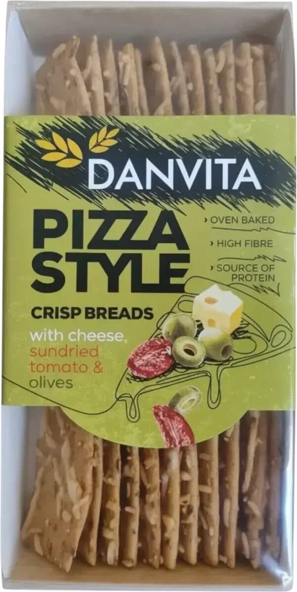 Pizza Style Crisp Breads packshot