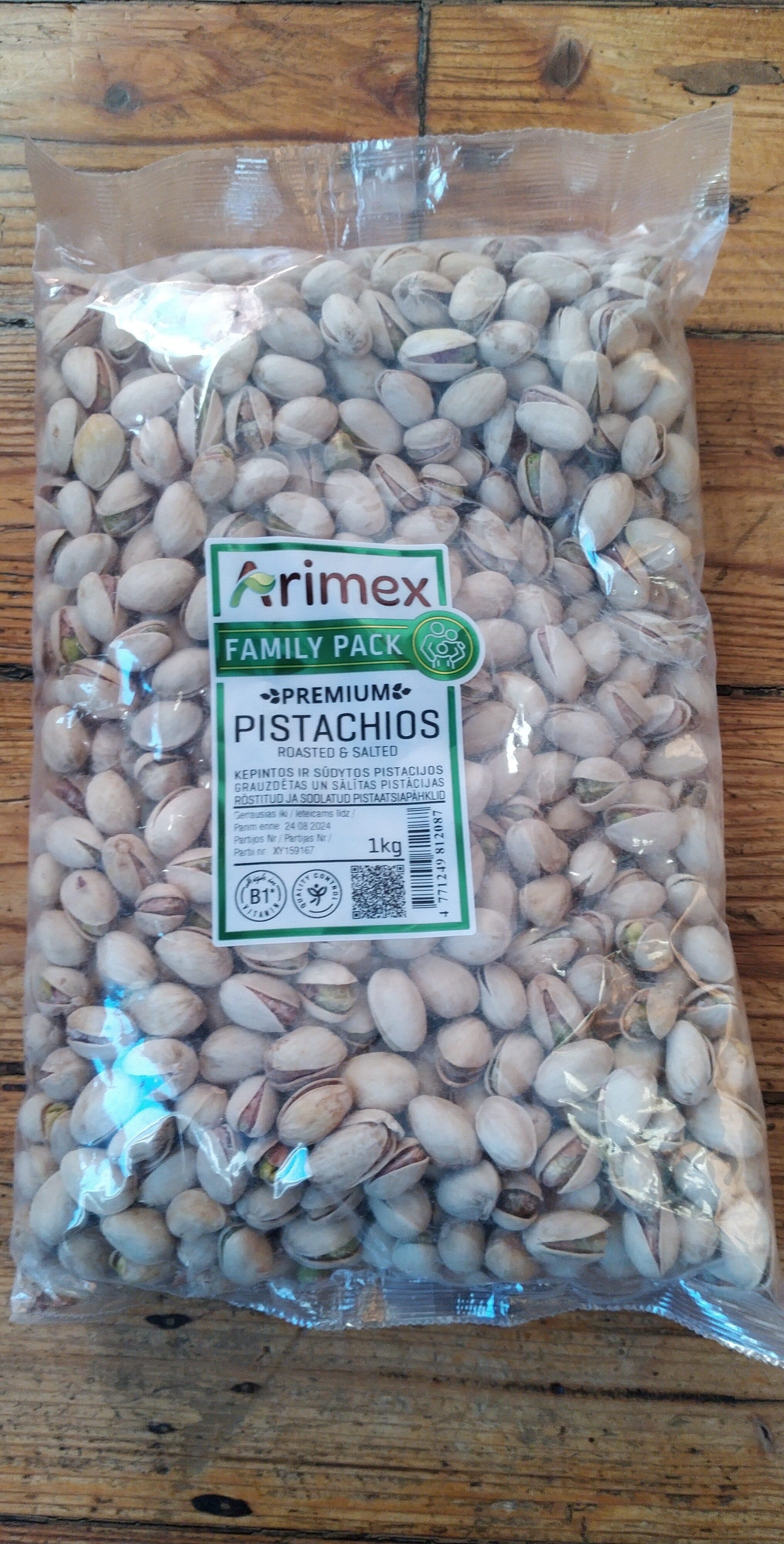 Pistaatsiapähklid packshot