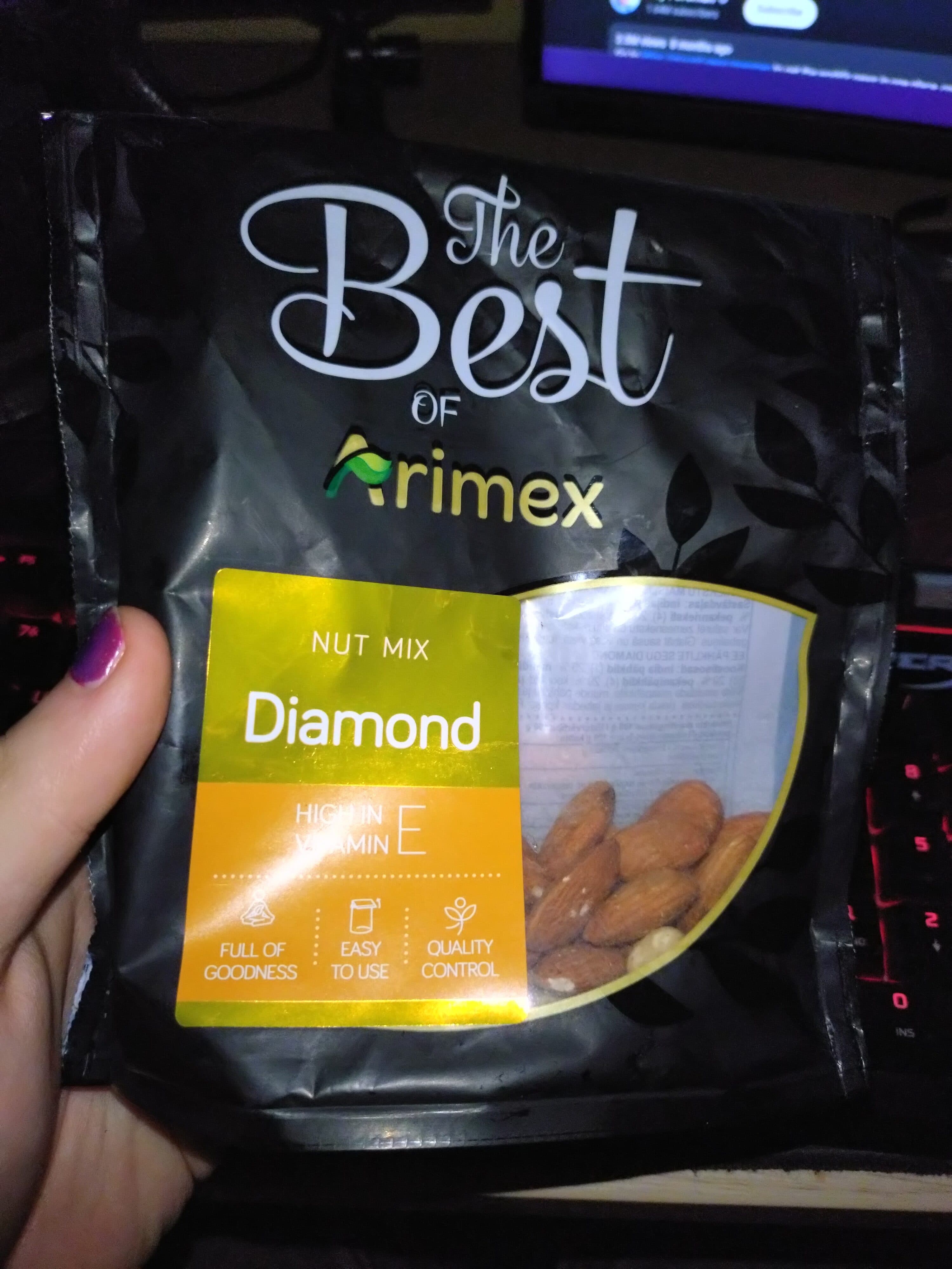Arimex The Best of Arimex Diamond nut mix packshot