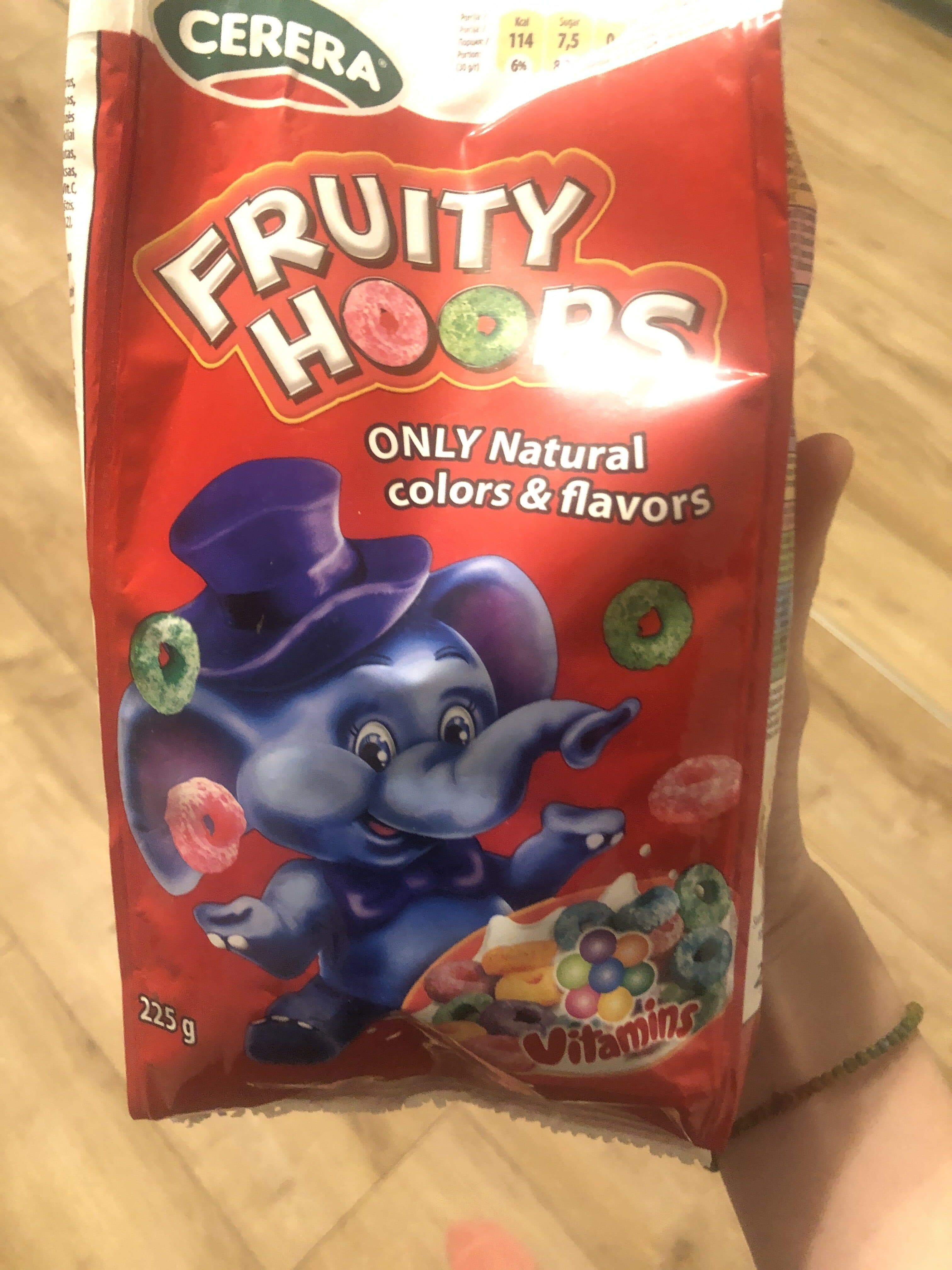 Cerera fruty hoops packshot