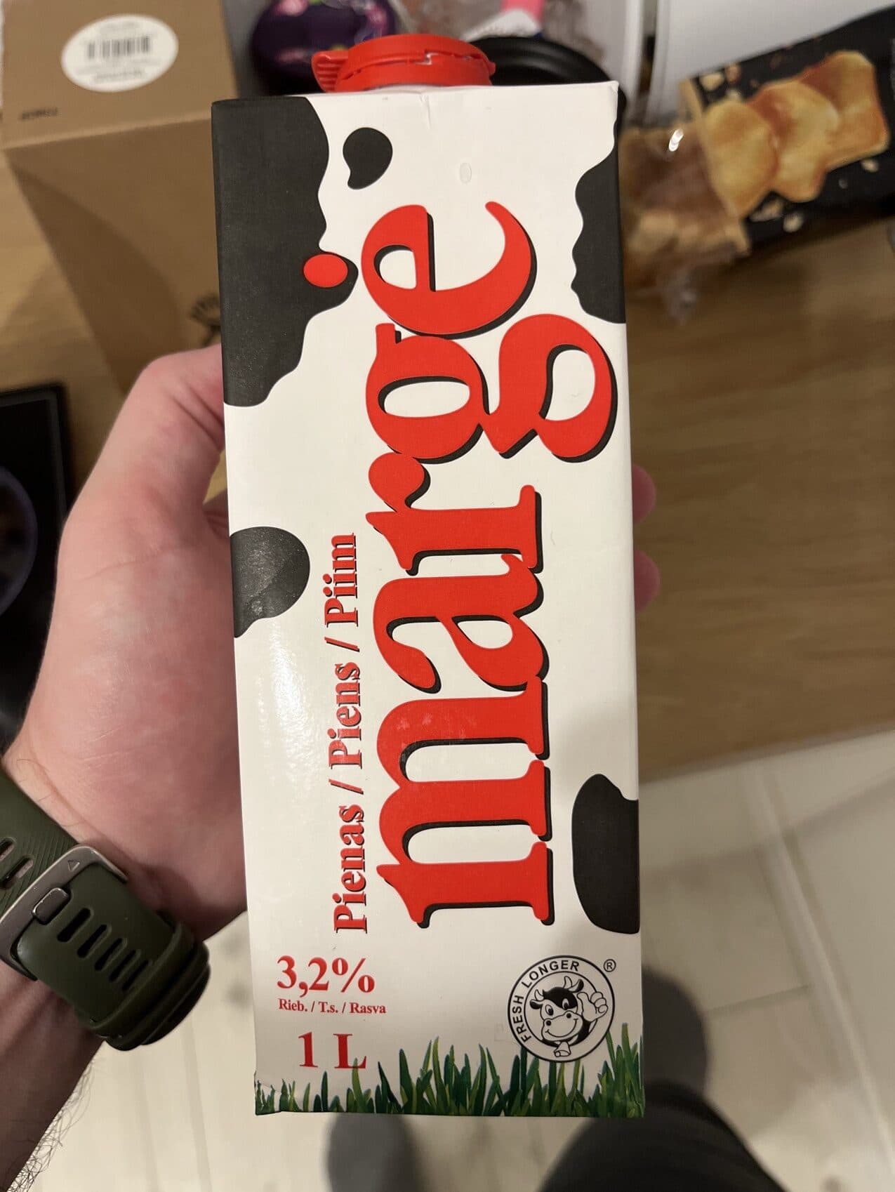 margė Milk 3.2% packshot