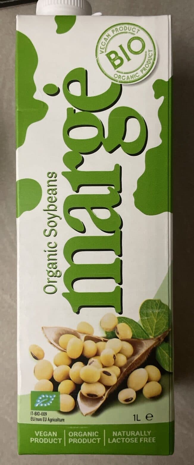 Marge Soy milk packshot