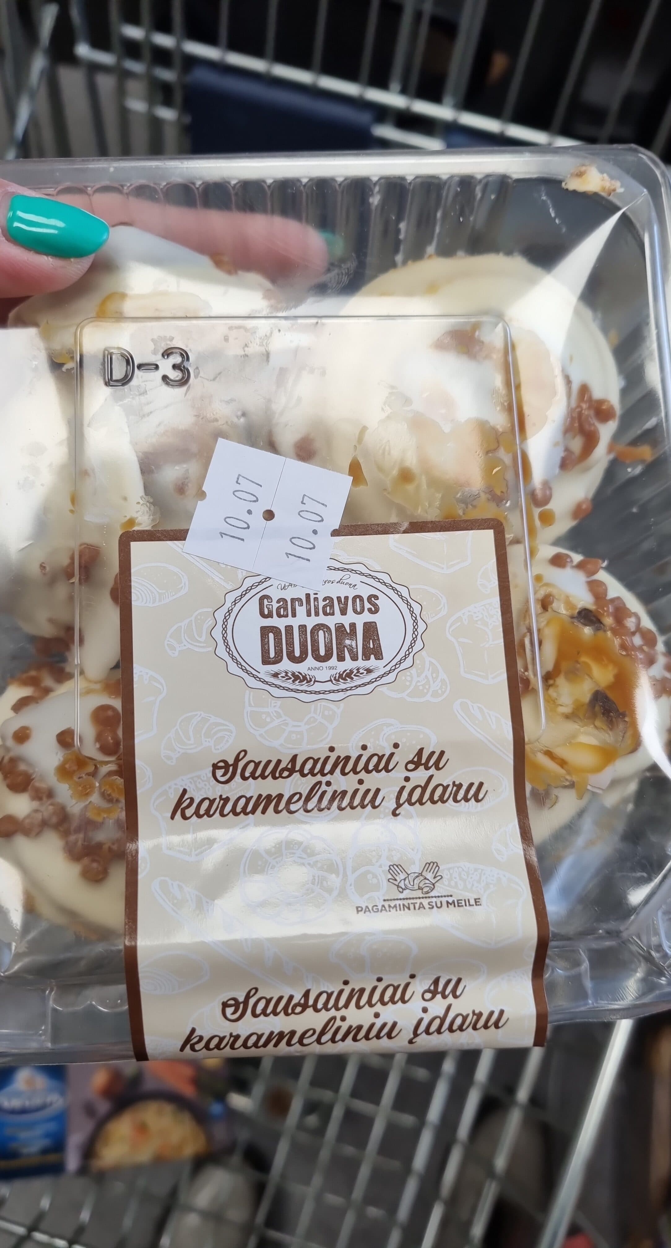 Garliavos duona Sausainiai packshot