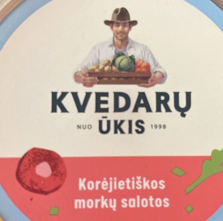 Kvedarų Ūkis Korėjietiškoš Morkų Salota packshot