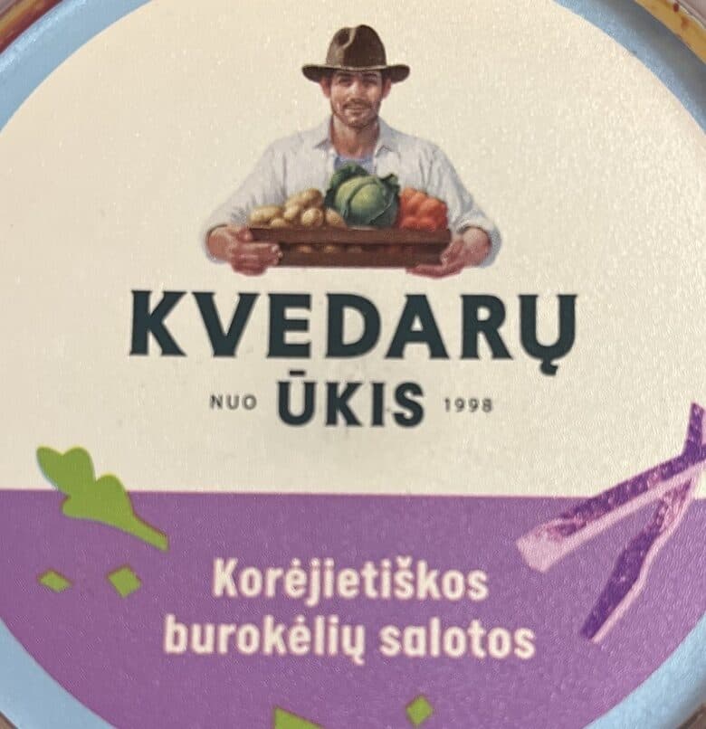 Kvedarų Ūkis Korėjietiškos Burokėlių Salotos packshot