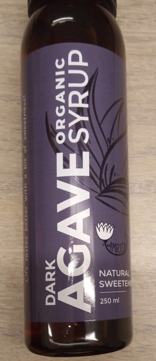 Amrita Dark Agave Syrup packshot