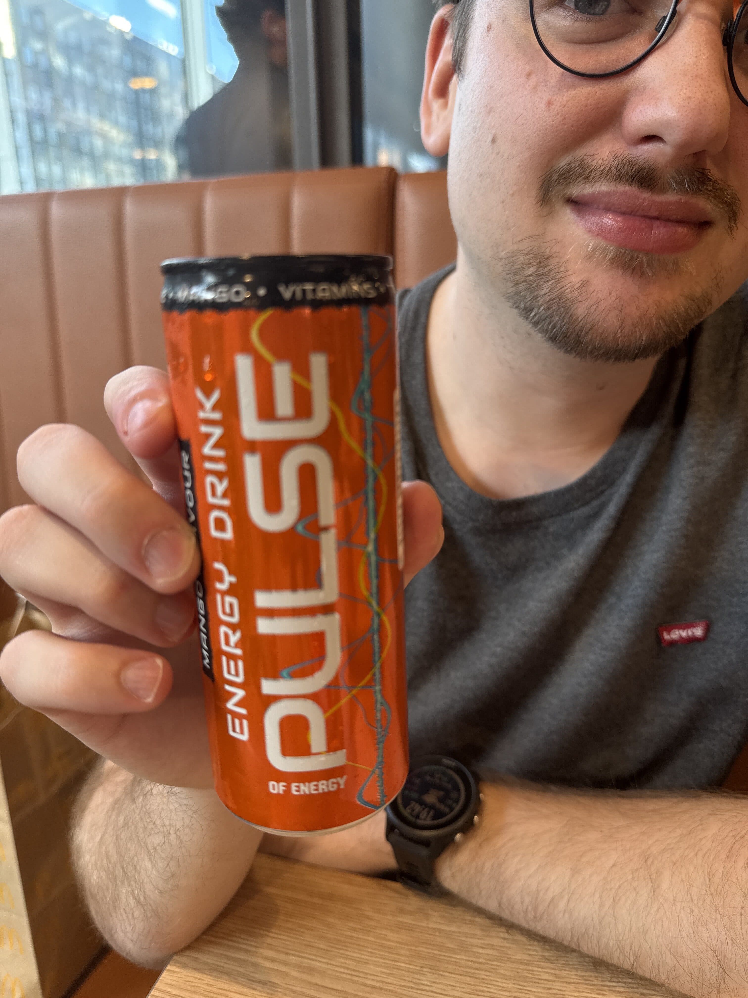 Pulse Beverage Pulse of Energy Mango packshot