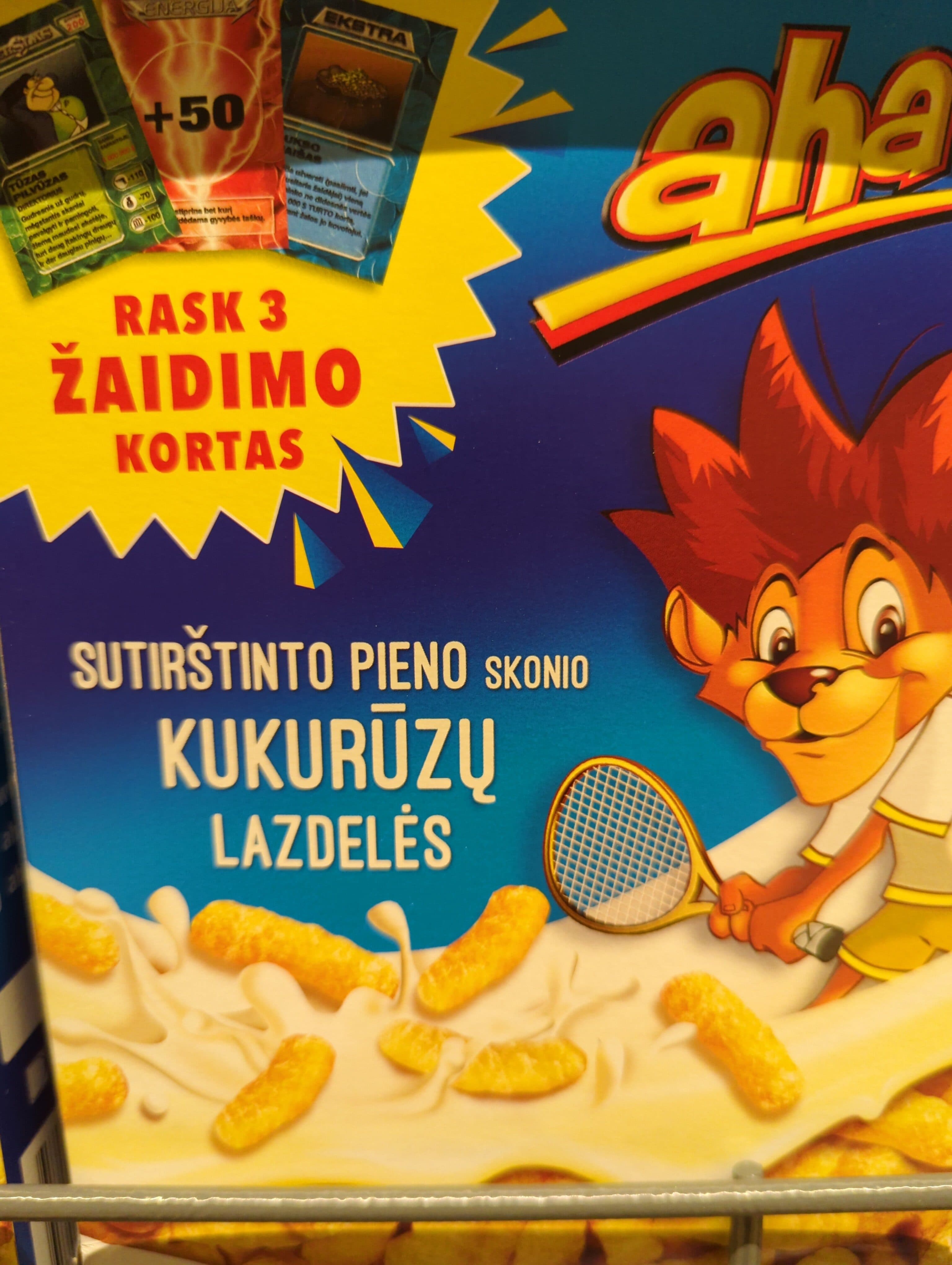 aha Corn Puffs Condensed packshot