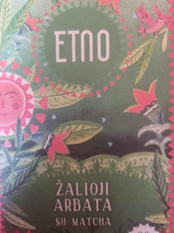 Etno Žalioji arbata su matcha packshot