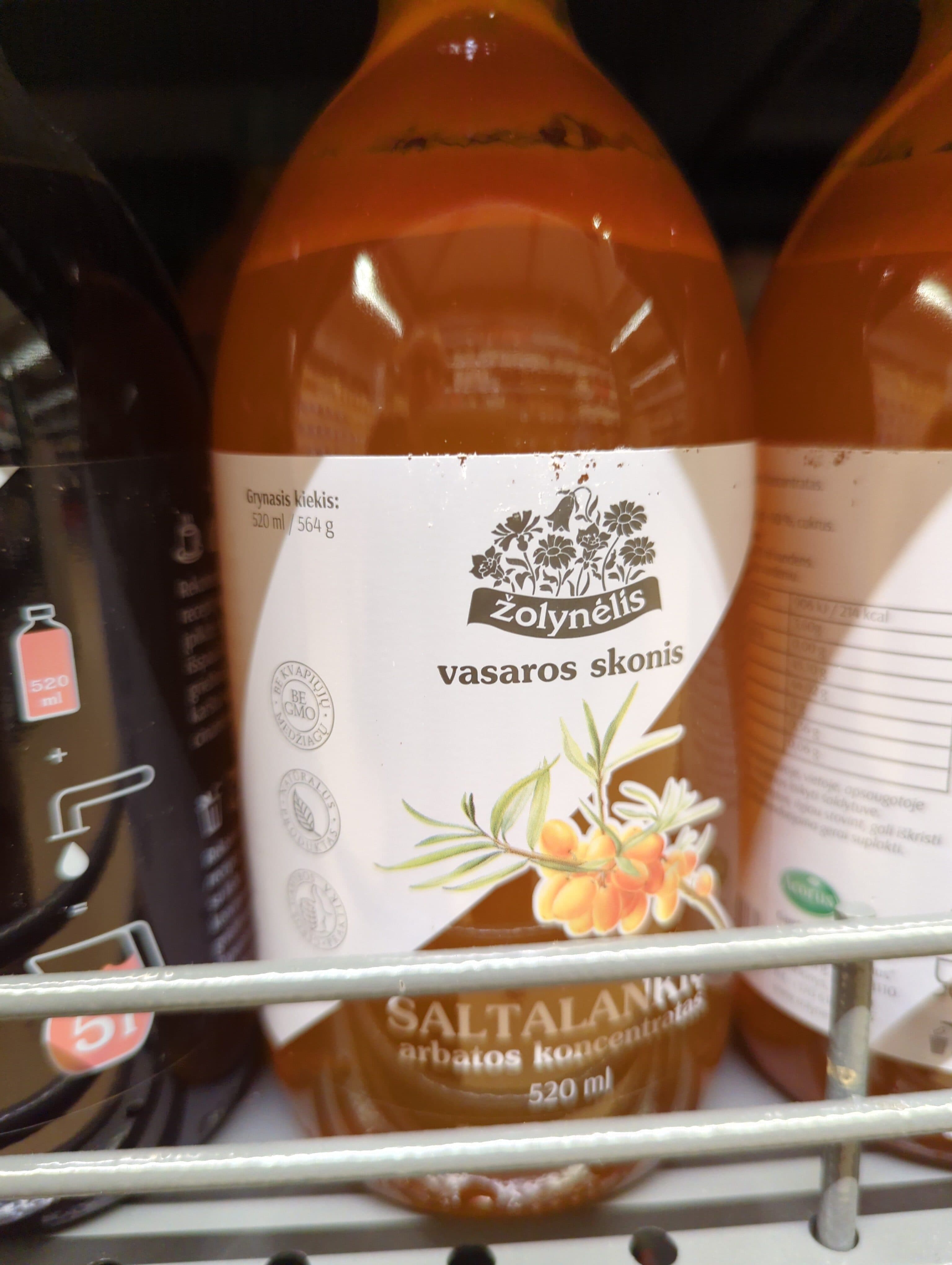Žodynėlis saltalankiu arbatos ekstraktas packshot