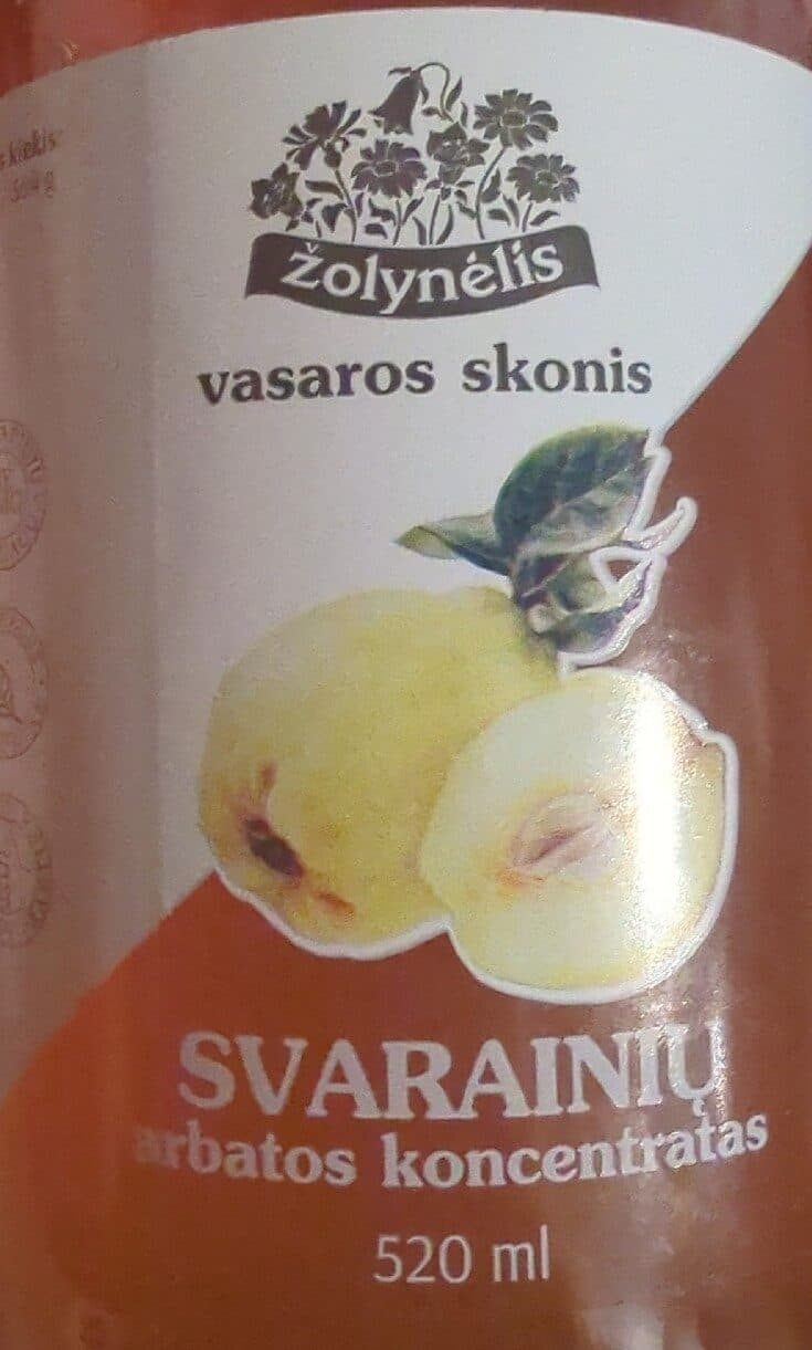 žolynėlis Svarainiu Arbatos Koncentratas packshot