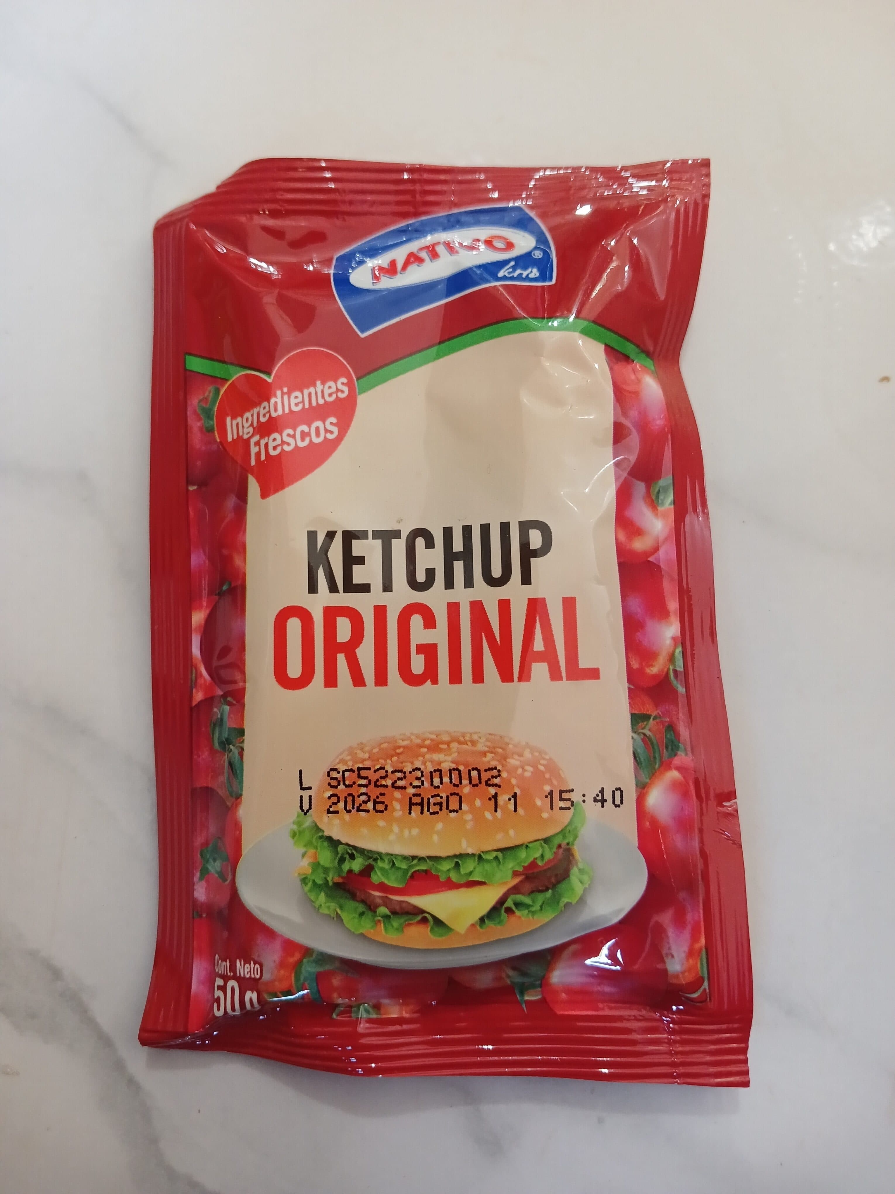 Ketchup NATIVO 50g packshot