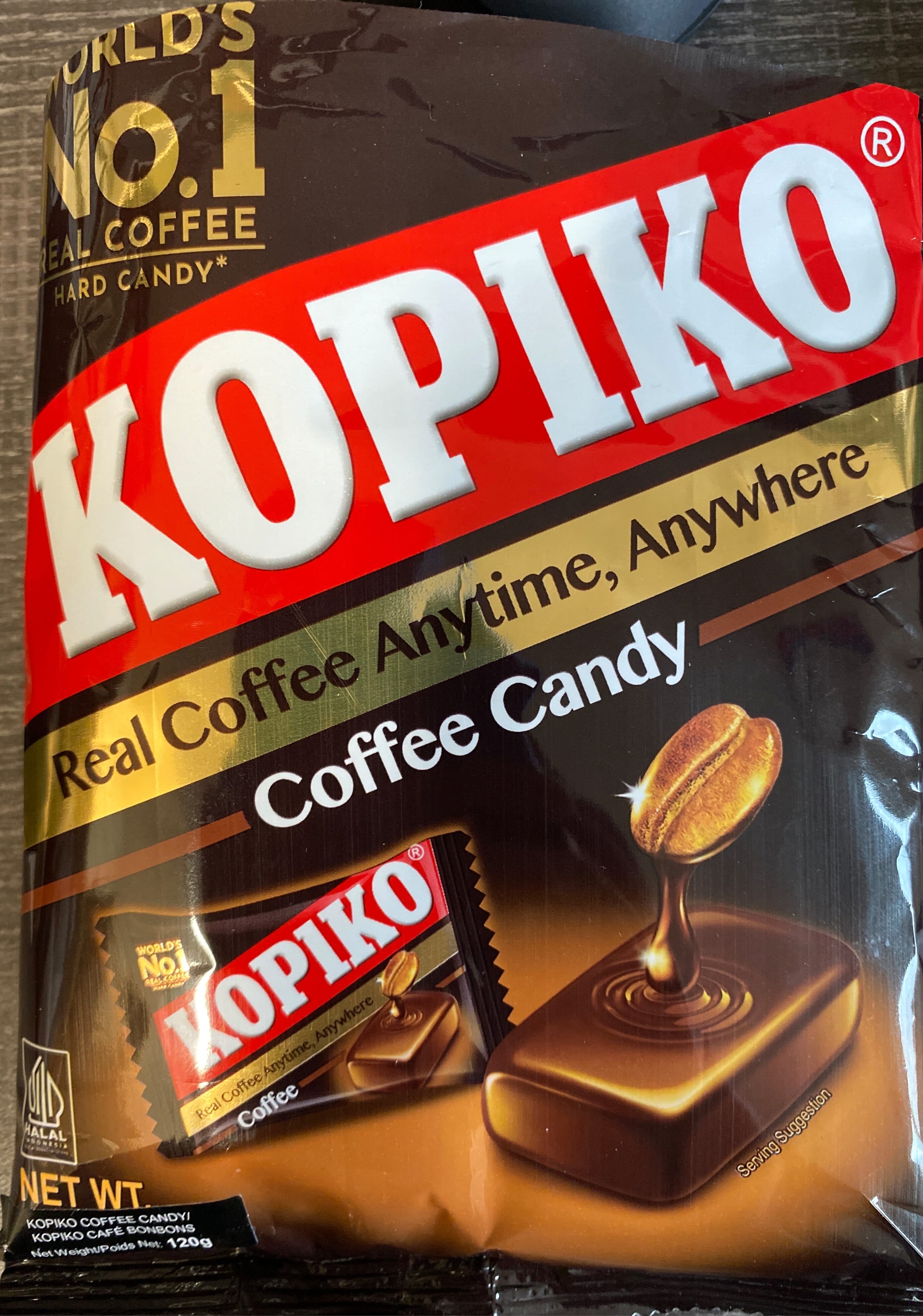 PT Mayora Indah Kopiko Coffee Candy packshot