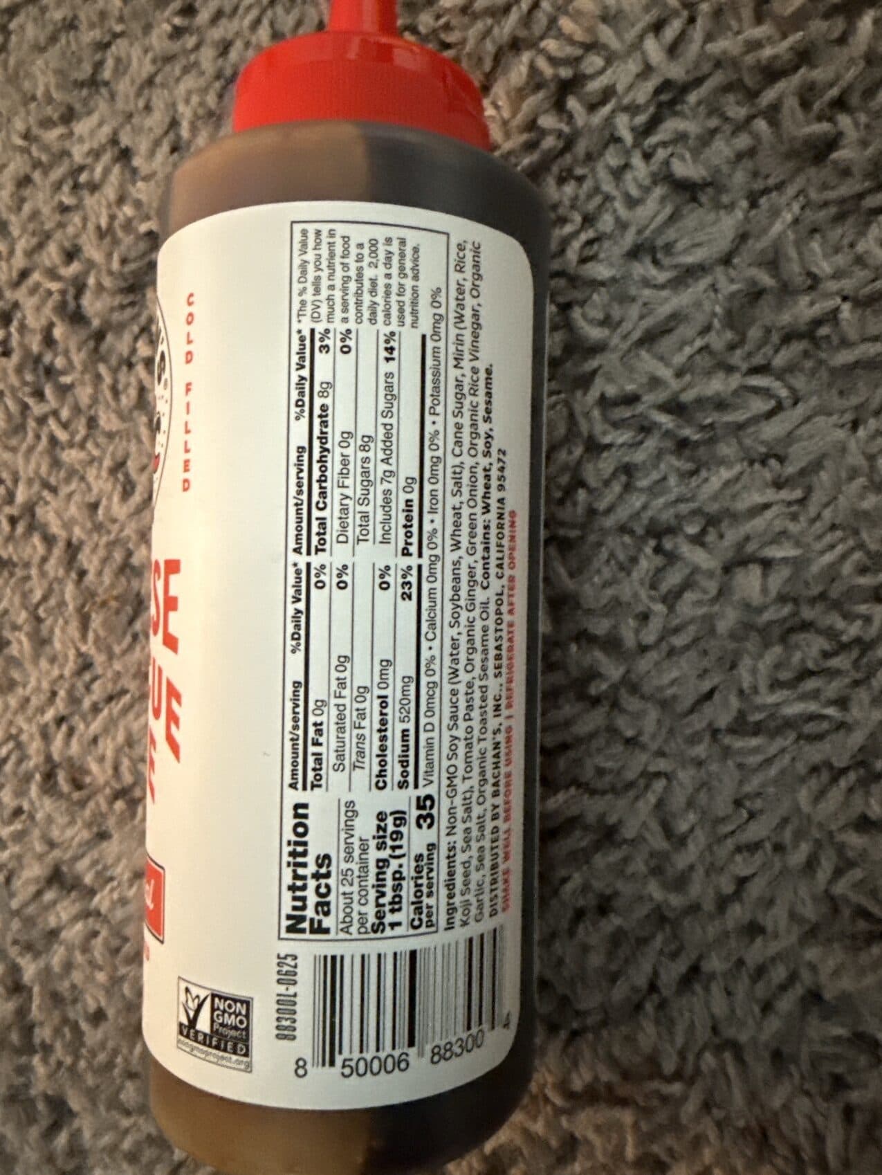 Bahcan’s Japanese BBQ Sauce The Original packshot
