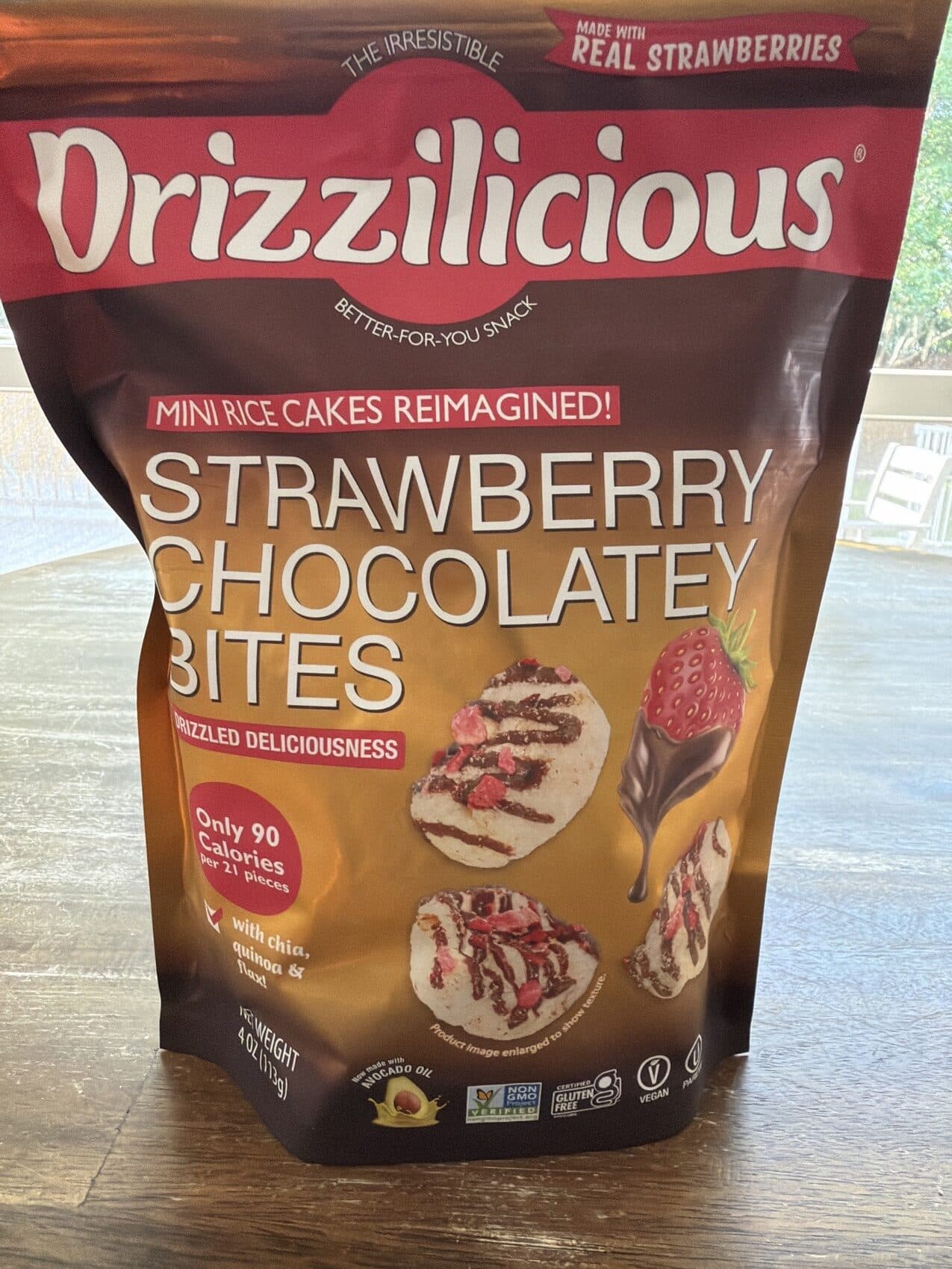 Drizzilicious Strawberry Chocolate Bites packshot