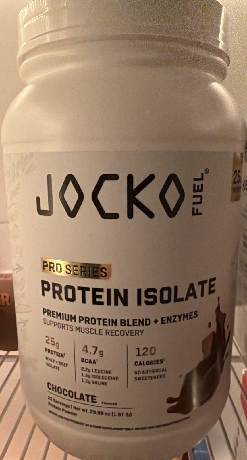 Jocko Fuel Chocolate Protein Powder packshot