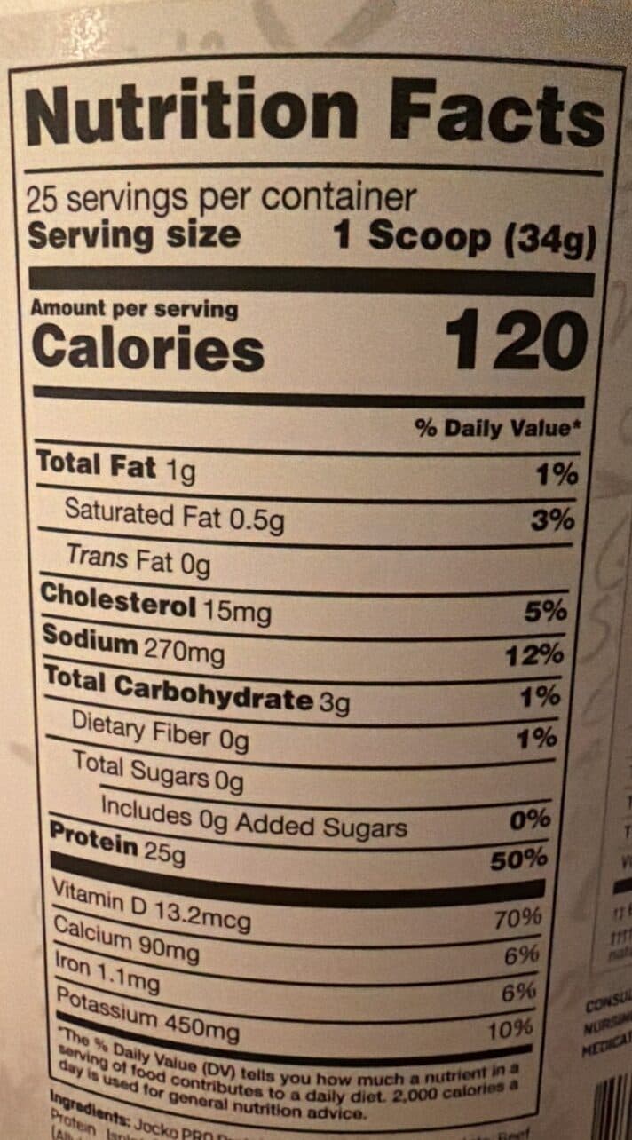 Jocko Fuel Chocolate Protein Powder packshot