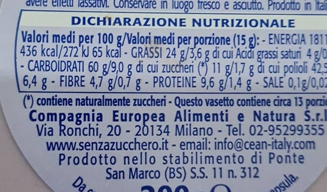 Open Food Facts La Crema Spalmabile packshot