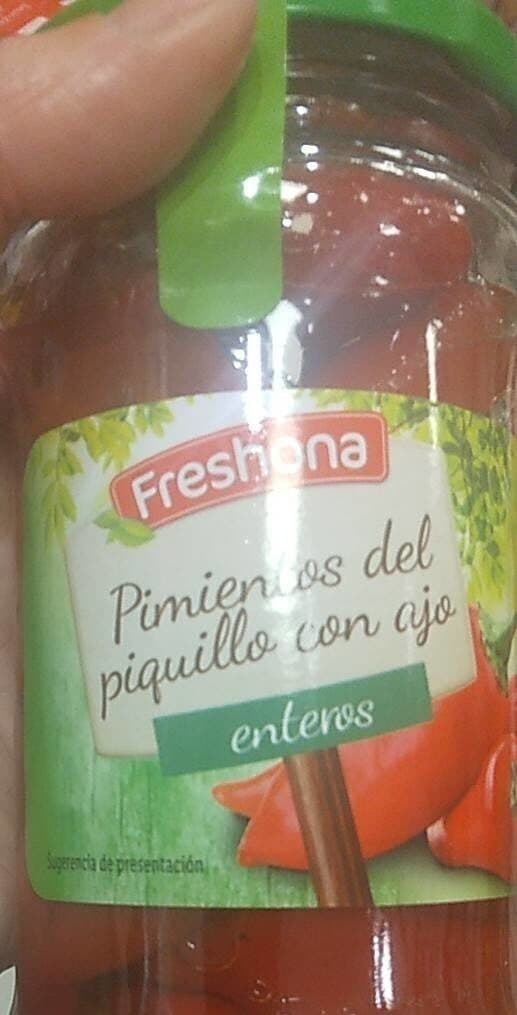 Freshona Pimientos del piquillo con ajo packshot