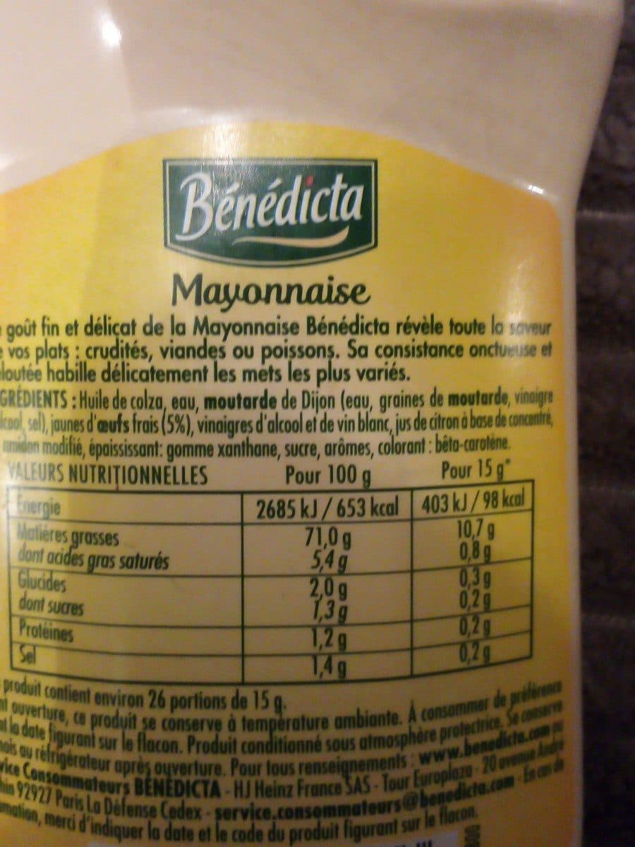 Open Food Facts Mayonnaise packshot