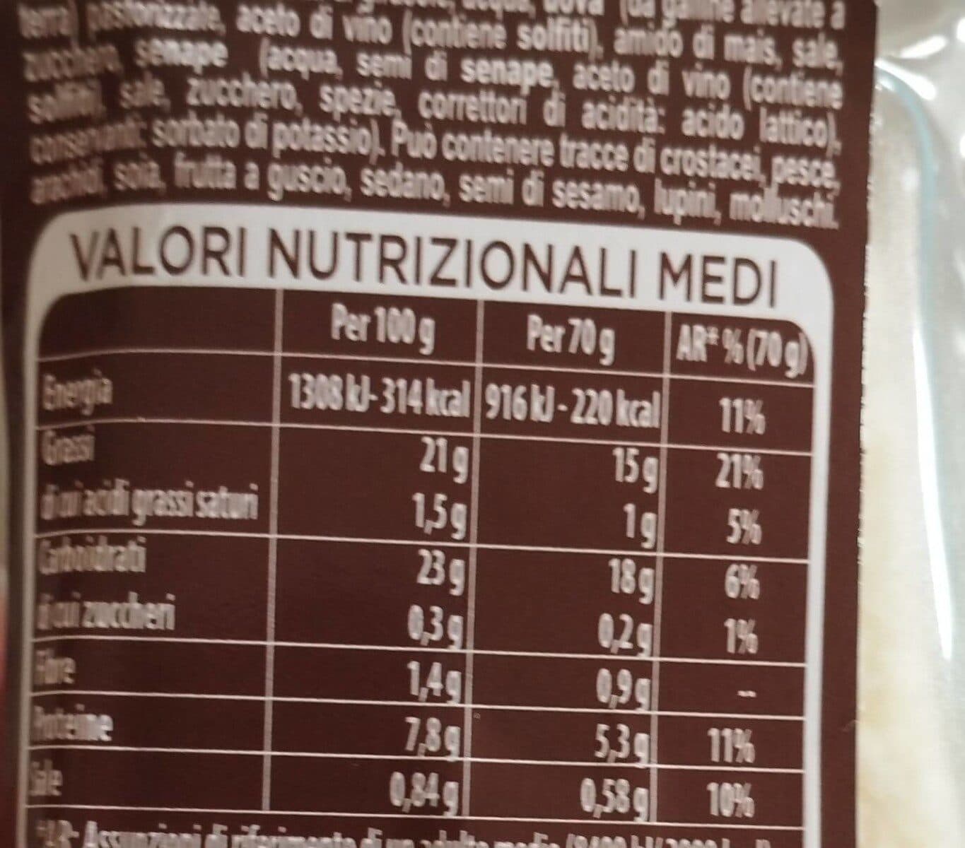 Open Food Facts Tramezzini farciti packshot
