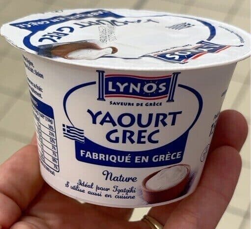 Yaourt grec packshot