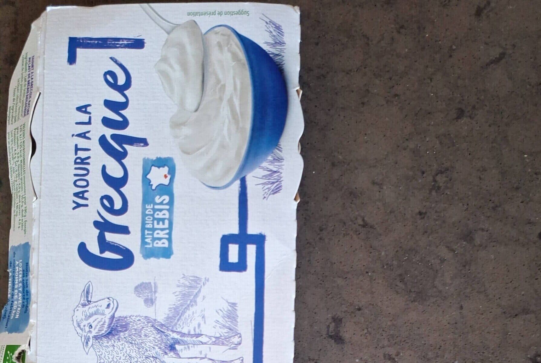 Yaourt à la grecque packshot