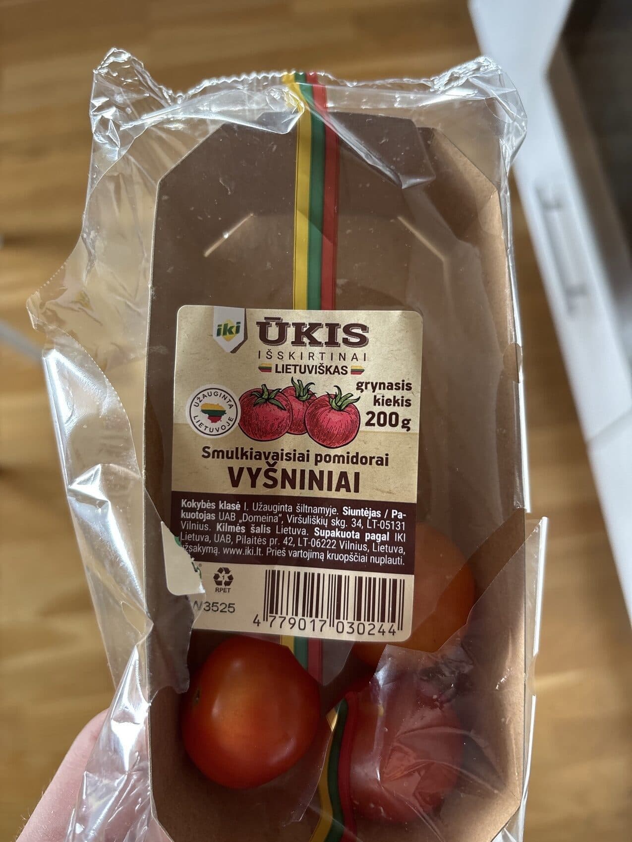 Iki Vyšniniai Pomidorai packshot