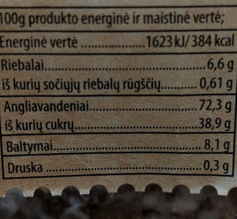 jungtinis duonos centras Riešutelis packshot