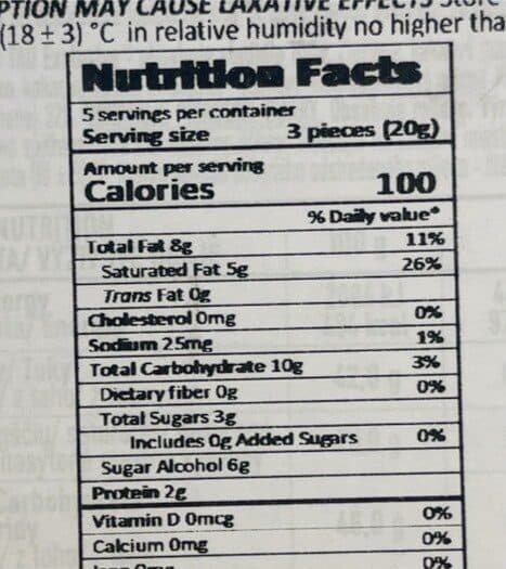 Open Food Facts Milk chocolate packshot