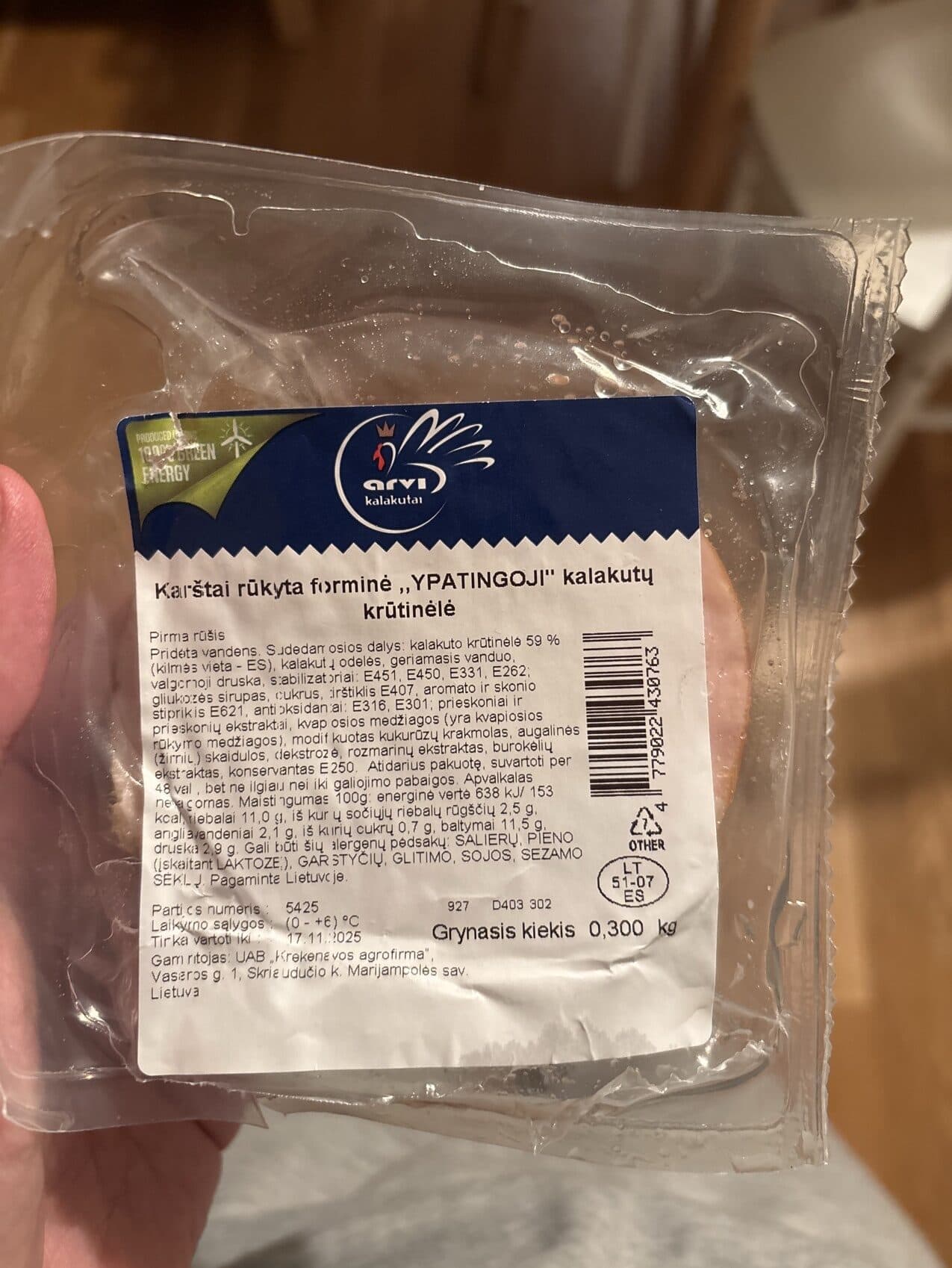 Arvi Karštai Rūkyta Ypatingoji Kalakutų Krūtinėlė packshot