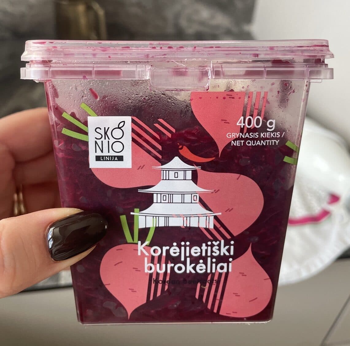 Skonio Linija Korėjietiški Burokėliai packshot