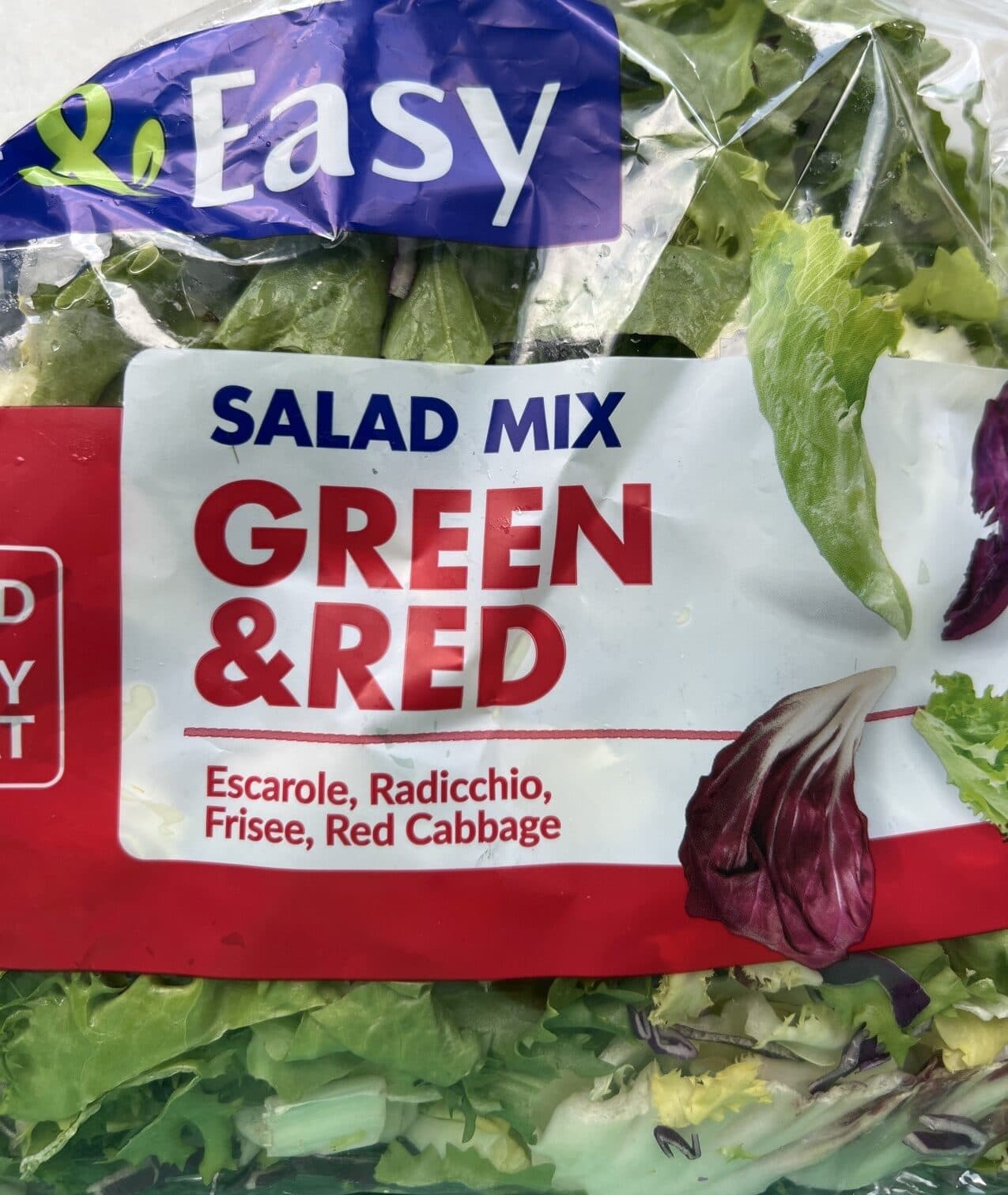 Easy Green&Red Salad Mix packshot