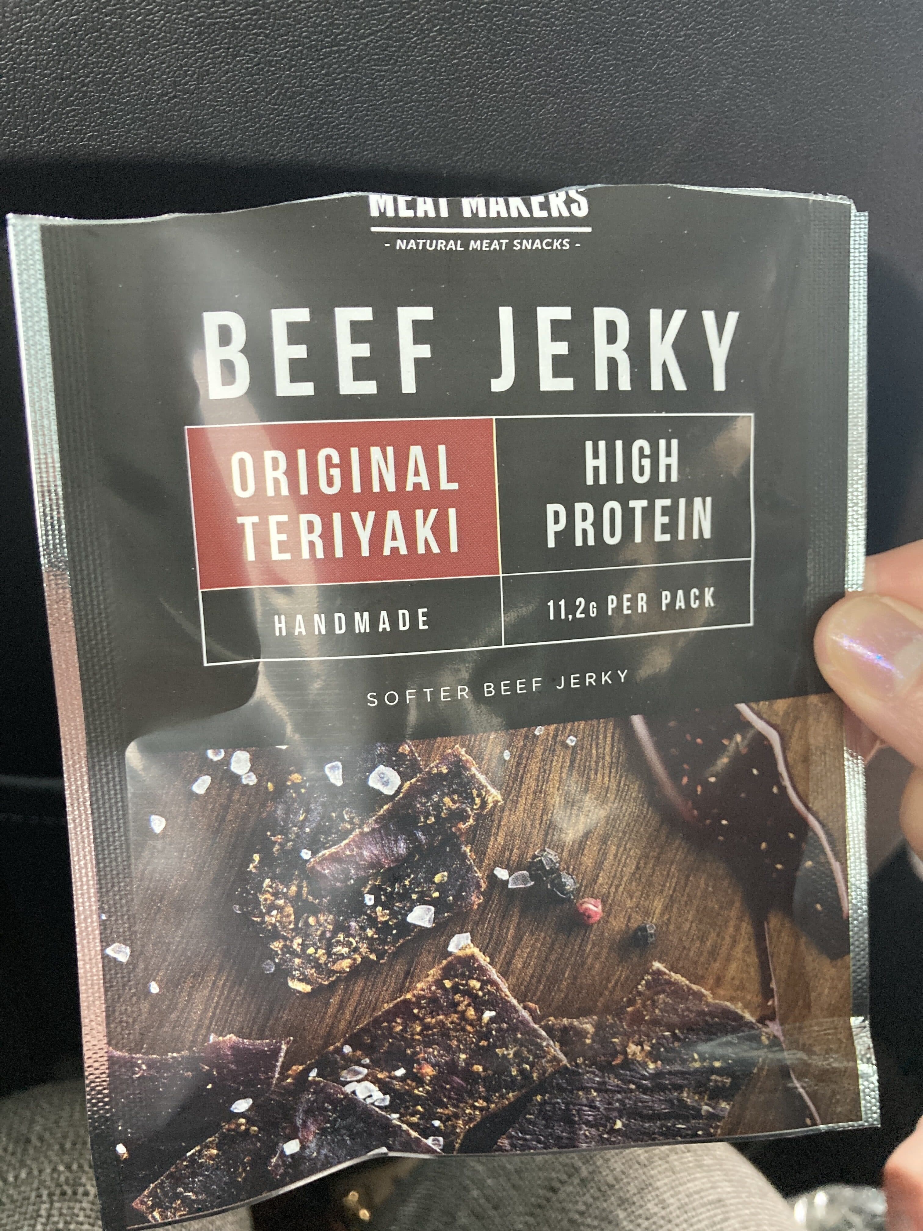 Meat Makers BEEF JERKY packshot
