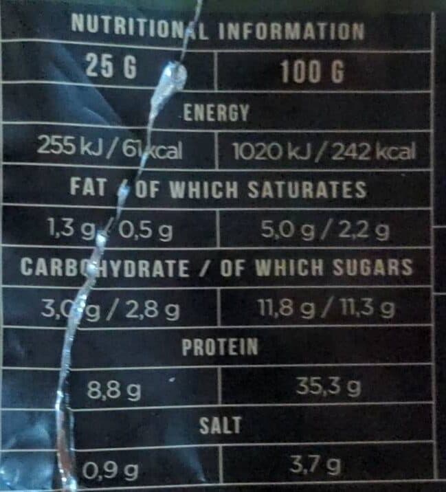 Open Food Facts Beef Bar packshot