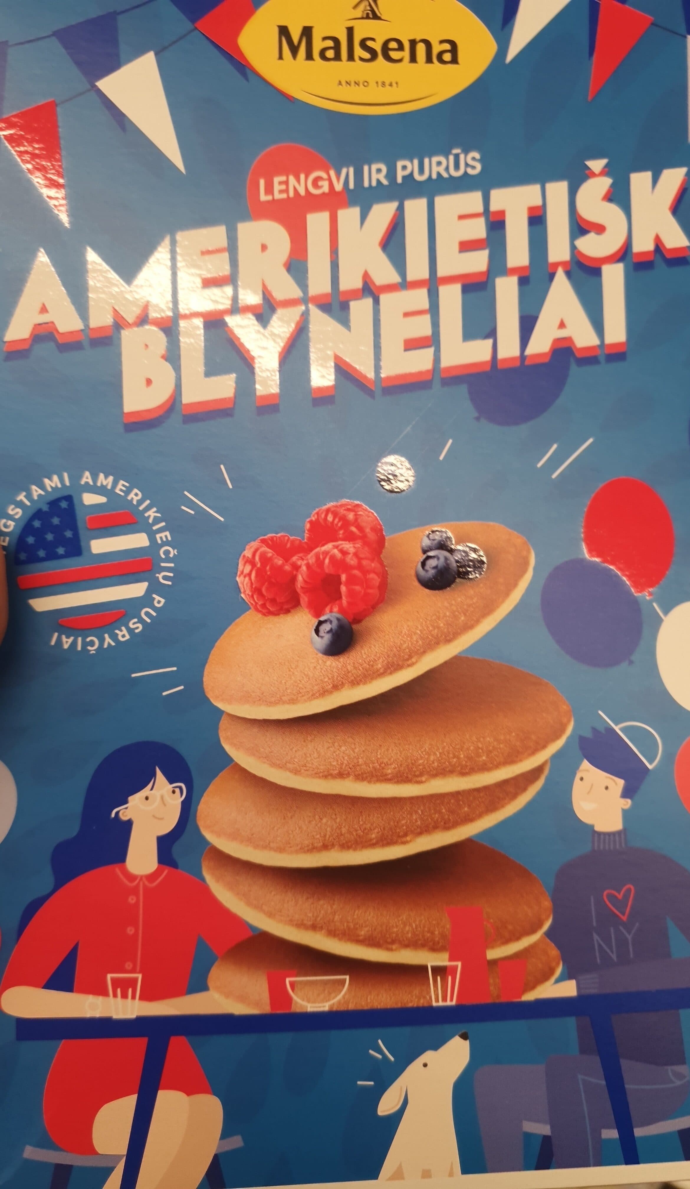 Malsena Amerikietiski blyneliai packshot