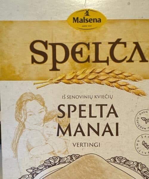 Malsena Spelta manų košė packshot