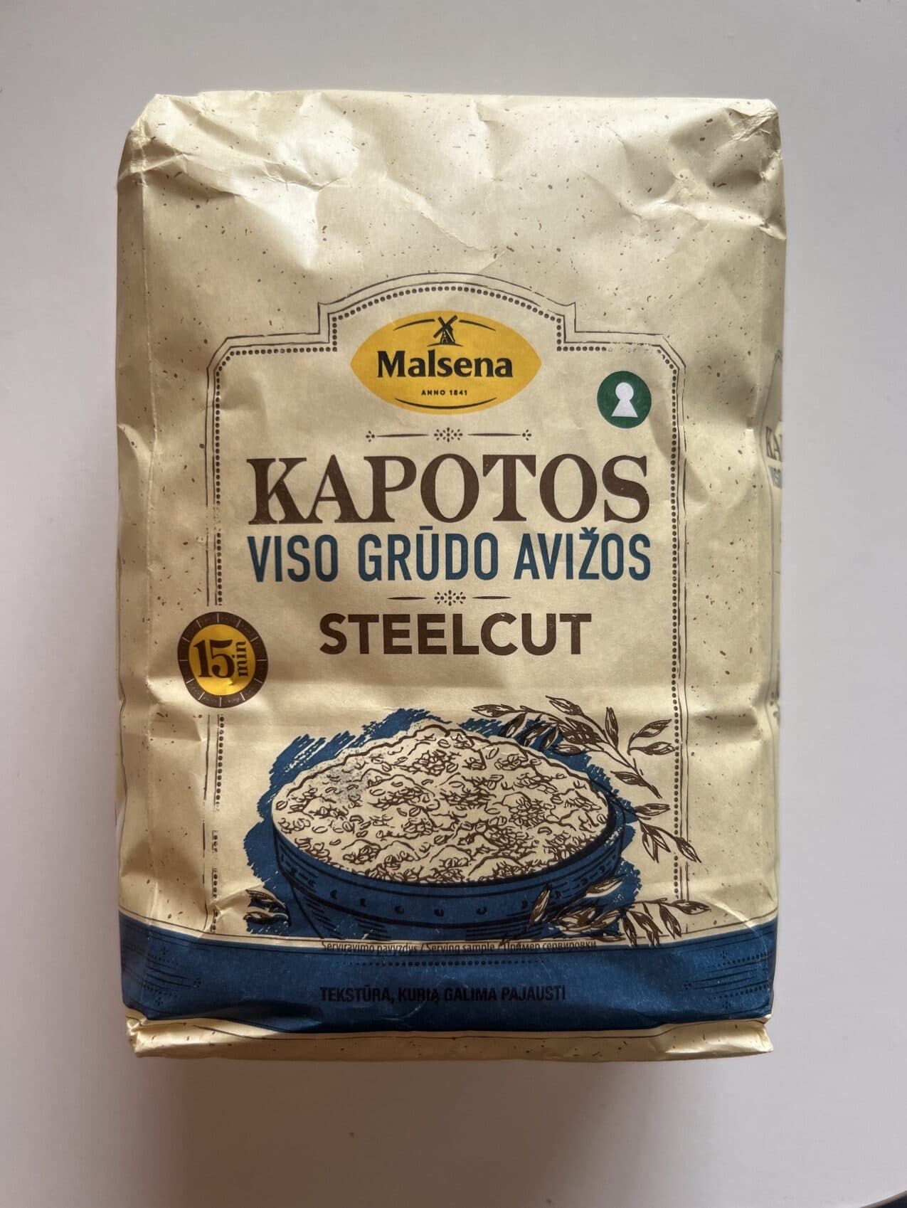 Malsena Kapotos Avižos packshot
