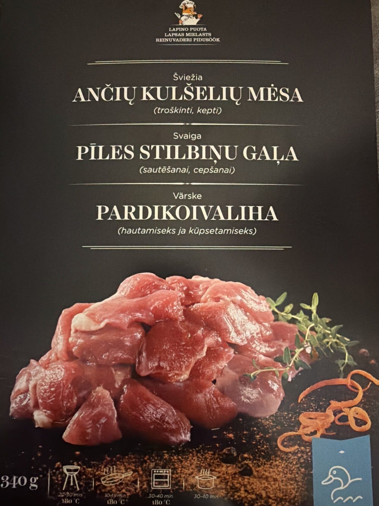Lapino puota Duck Drumsticks Without Bone packshot