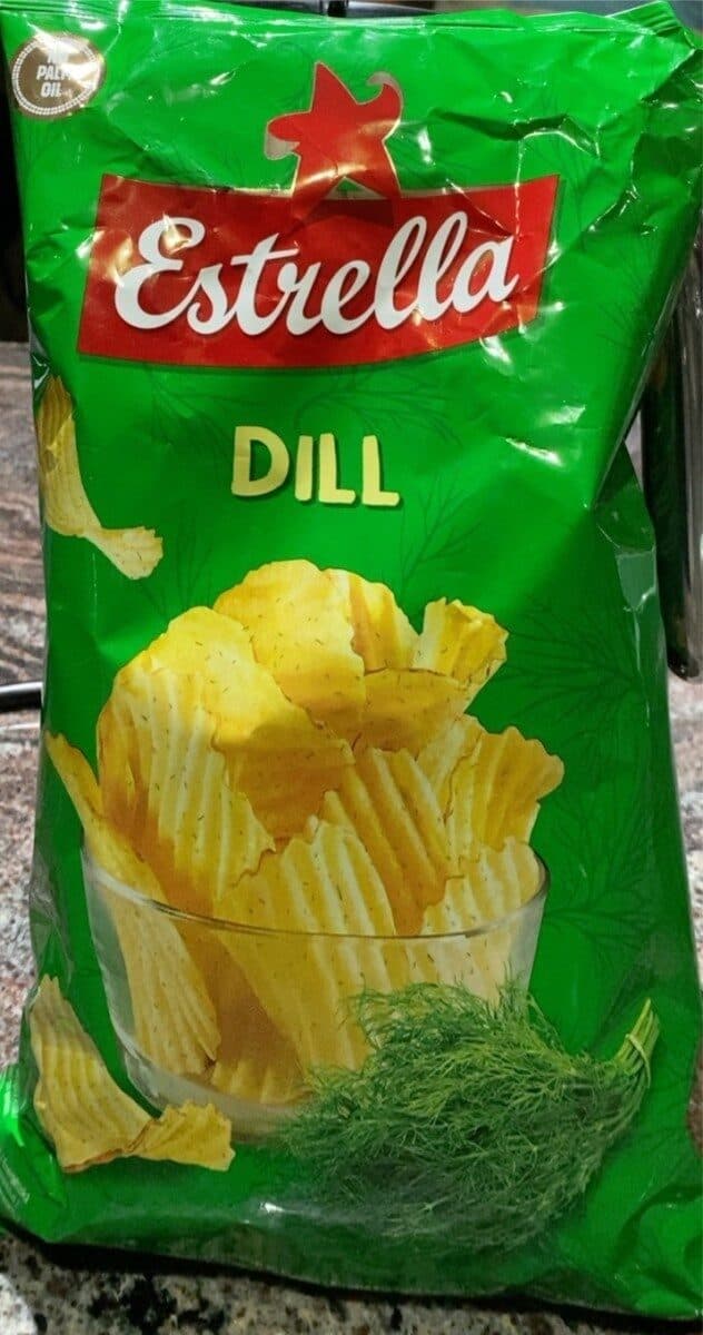Estrella DILL CRISPS packshot