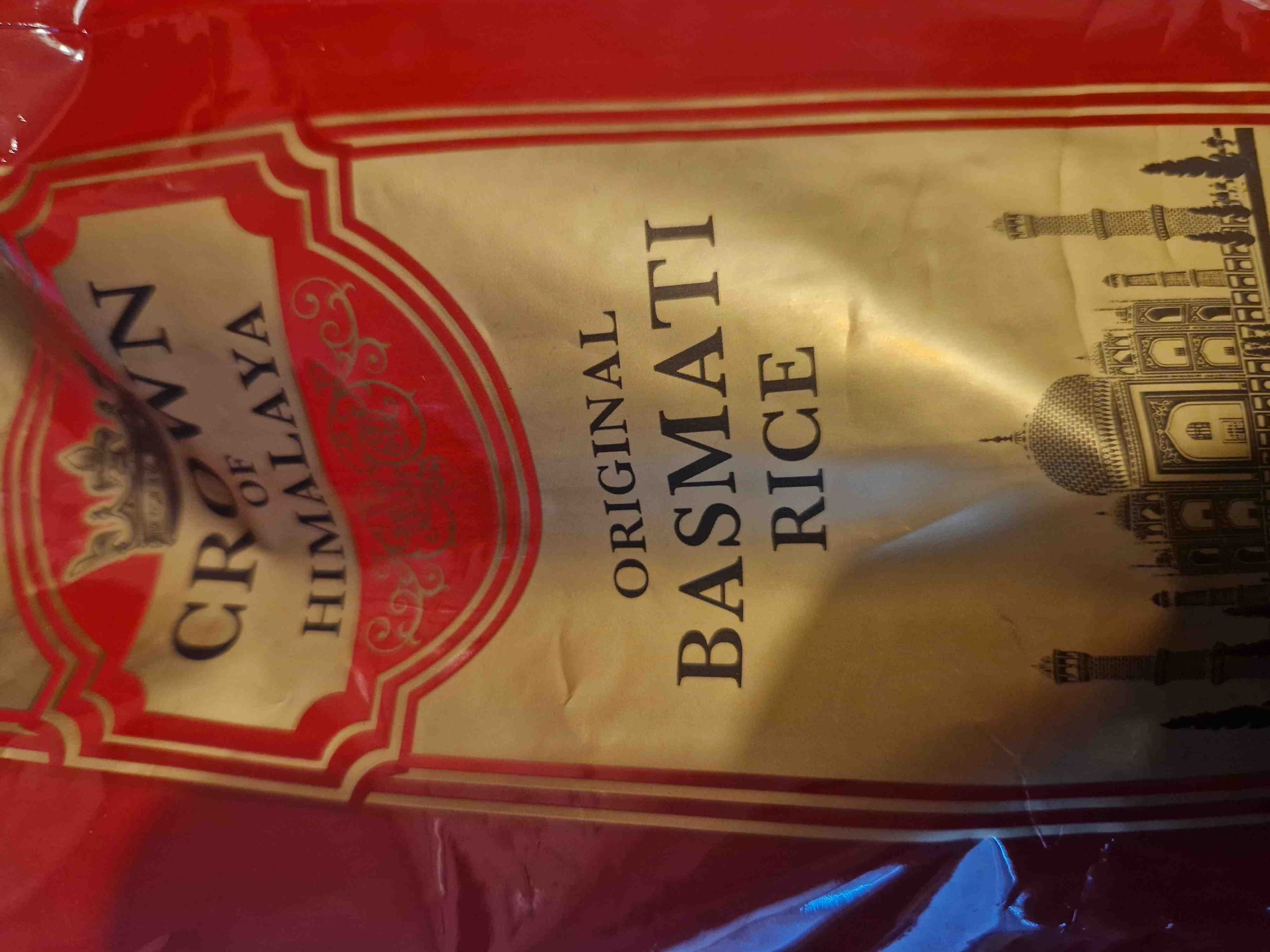 Crown of himalaya Basmati ryžiai packshot