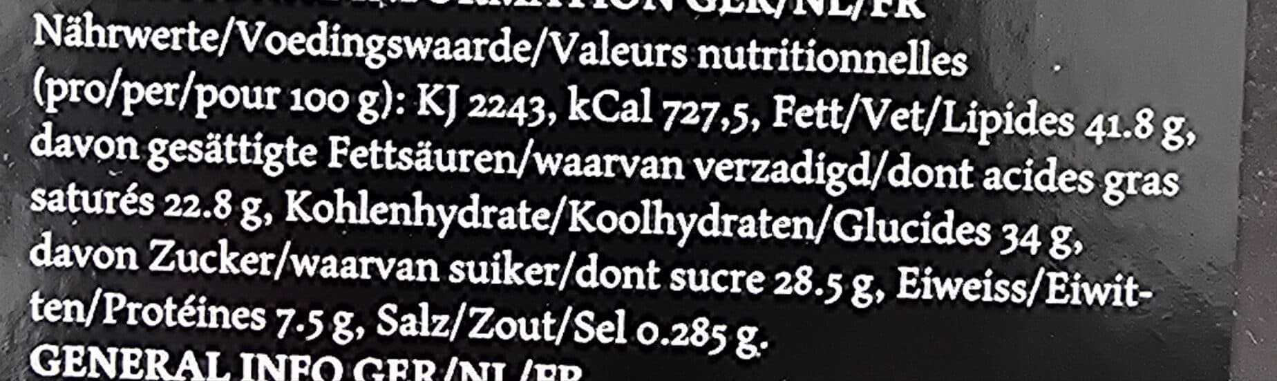 NAIVU peanut Butter Schokolade 47% packshot