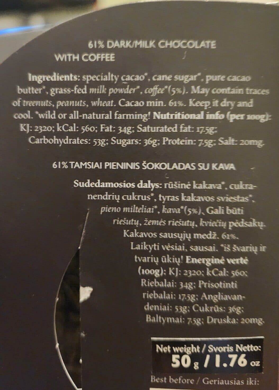 Flat White Coffee Chocolate packshot