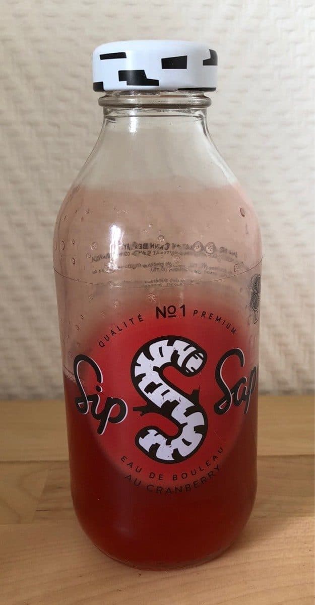 Eau de bouleau packshot