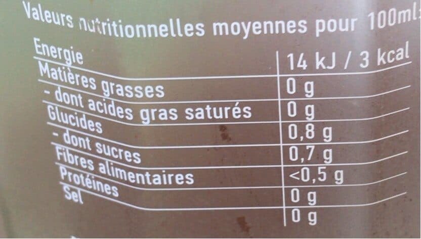 Open Food Facts Eau de bouleau packshot